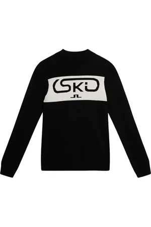 J Lindeberg Strik, Dame, Sort, L, Striktrøje