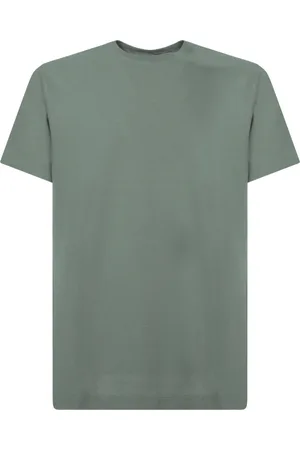 ZANONE Top, Herre, Grøn, XL, Bomuld, Salviegrøn Crepe T-shirt