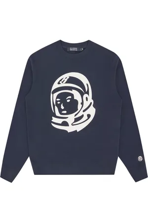 Billionaire Boys Club Sweathshirts & Hoodies, Herre, Blå, M, Bomuld, Astro Helmet Crewneck