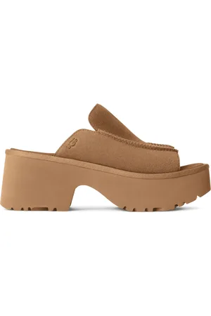 UGG Sko, Dame, Brun, 36 EU, W New Heights Slide
