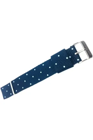 U.S. Polo Assn. Tilbehør, Herre, Blå, ONE SIZE, Uld, Blå Tekstil Urrem Polka Dot