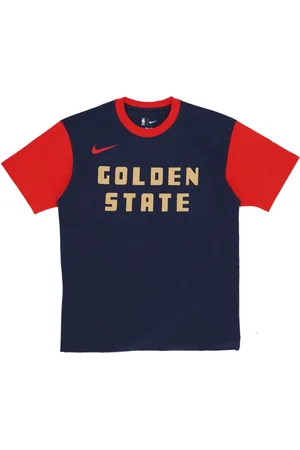 Nike Top, Herre, Blå, XL, Bomuld, Byudgave Basketball Tee Goldwar Navy