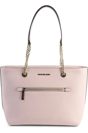 Michael Kors Taske, Dame, Lyserød, ONE SIZE, Uld, Jet Set Medium Front Pocket Chain Tote Bag