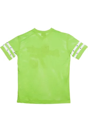 New Era Sport, Herre, Grøn, XL, NFL Stribet Oversize T-shirt i Holdfarver