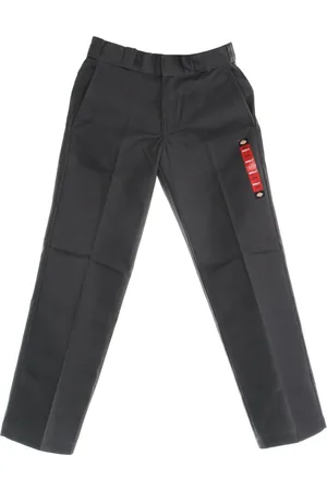 Dickies Bukser, Herre, Grå, W28 L30, Bomuld, Mørkegrå Arbejdsbukser