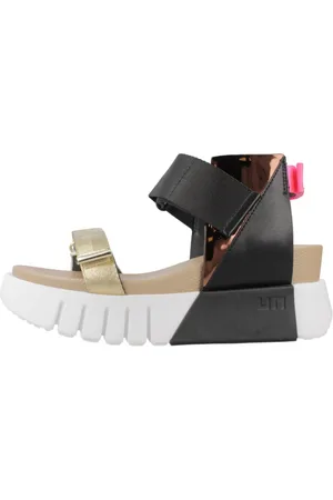 united nude Sko, Dame, Flerfarvet, 36 EU, Delta Run Flade Sandaler