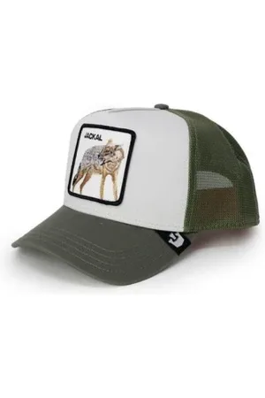 Goorin Bros. Tilbehør, Herre, Grøn, ONE SIZE, Bomuld, Grøn Jackal Trucker Cap