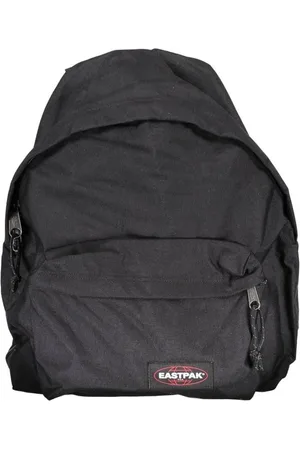 Eastpak Taske, Herre, Sort, ONE SIZE, Polyester, Sort Polyester Rygsæk med Lynlås Lukning