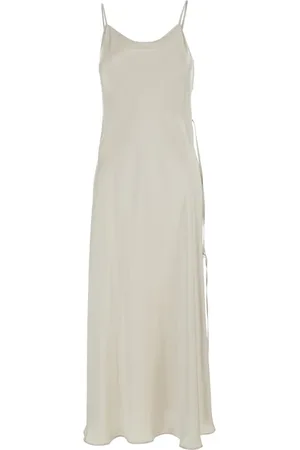 Low Classic Kjole, Dame, , S, Boat Neck Lang Kjole
