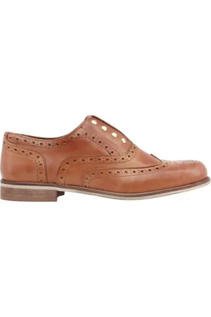 Made in italia Sko, Dame, Brun, 36 EU, Læder, Klassiske Læder Brogue Oxfords