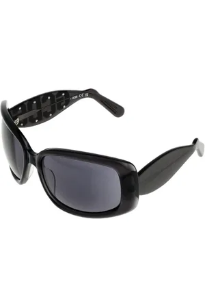 GCDS Tilbehør, unisex, Sort, ONE SIZE, Elegant Butterfly Solbriller med UV-beskyttelse