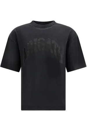 Axel Arigato Top, Herre, Grå, L, Bomuld, Ikonsignaturprint bomuldst-shirt