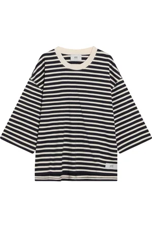 Ami Top, Herre, Flerfarvet, L, Uld, Kortærmet rund hals T-shirt