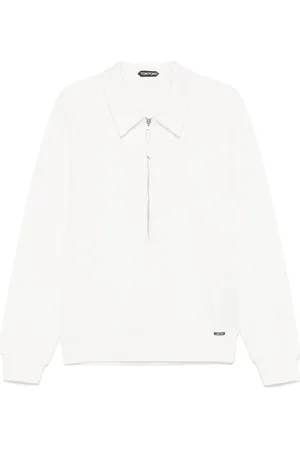 Tom Ford Jakke, Herre, Hvid, XL, Hvide Sweatre til Mænd
