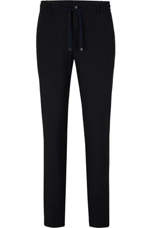 JOOP! Bukser, Herre, Sort, 2XL, Nylon, Mænds elastiske talje nylonbukser