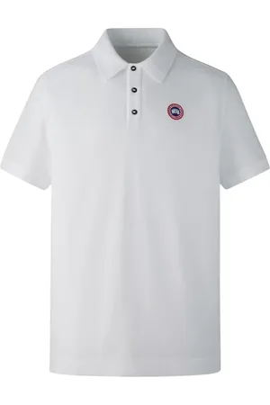 Canada Goose Top, Herre, Hvid, S, Bomuld, Hvid Beckley Polo T-shirts og Polos