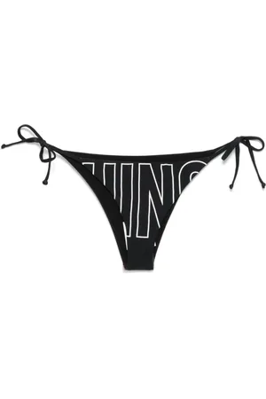 Moschino Badetøj, Dame, Sort, S, Sort havetøj Sidesløjfe Lukning