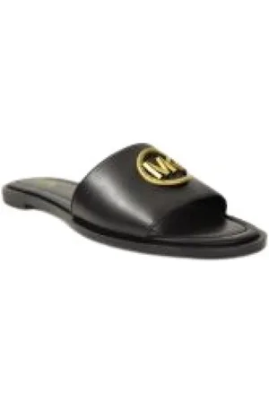 Michael Kors Sko, Dame, Sort, 36 EU, Uld, Brynn Sliders