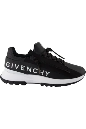 Givenchy Sko, Herre, Sort, 43 EU, Læder, Sort læder højtop sneakers
