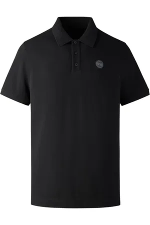 Canada Goose Top, Herre, Sort, S, Bomuld, Sort Polo T-shirts og Polos