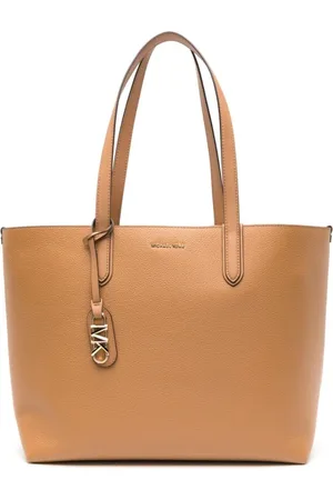 Michael Kors Taske, Dame, Brun, ONE SIZE, Læder, Reversibel Tote Bag