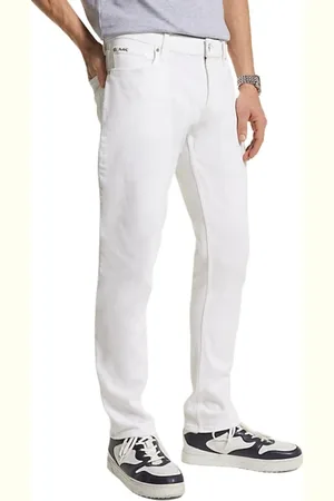 Michael Kors Bukser, Herre, Hvid, W33 L32, Bomuld, Slim Fit Jeans