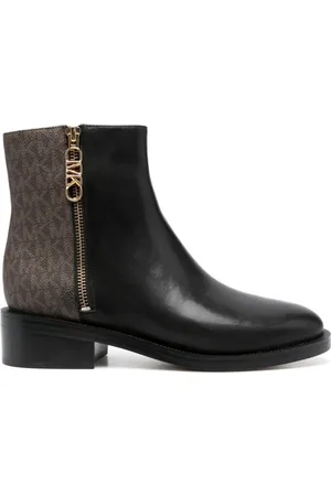 Michael Kors Sko, Dame, Sort, 38 EU, Uld, Sort flad ankelstøvle