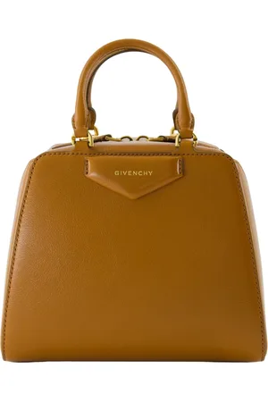 Givenchy Taske, Dame, Brun, ONE SIZE, Læder, Brun Læder Mini Cube Taske