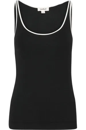 Soaked in Luxury Top, Dame, Sort, XL, Sporty Sort Tank Top
