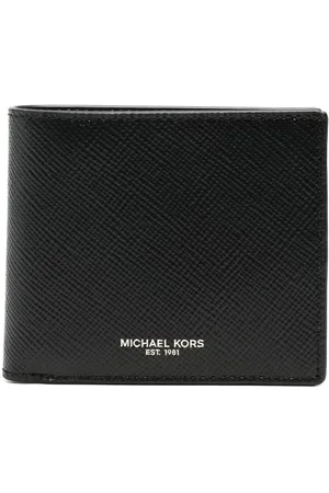 Michael Kors Tilbehør, Herre, Sort, ONE SIZE, Læder, Billfold-pung
