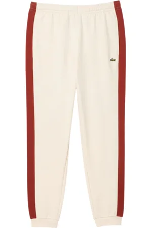 Lacoste Bukser, Herre, Hvid, M, Bomuld, Hvide Trackbukser Model Xh9557