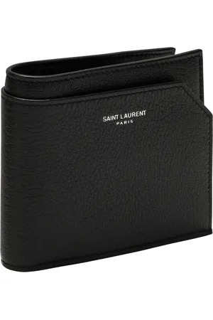 Saint Laurent Tilbehør, Herre, Sort, ONE SIZE, Uld, Horisontale punge og kortholdere
