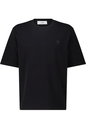 Ami Top, Herre, Sort, S, Bomuld, Logo Oversize Skjorte