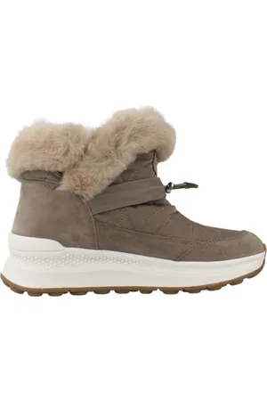 Geox Sko, Dame, Brun, 39 EU, Uld, Spherica Vinterstøvler