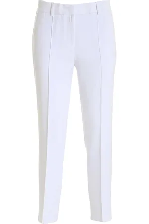 Michael Kors Bukser, Dame, Hvid, S, Polyester, Crepe Bukser