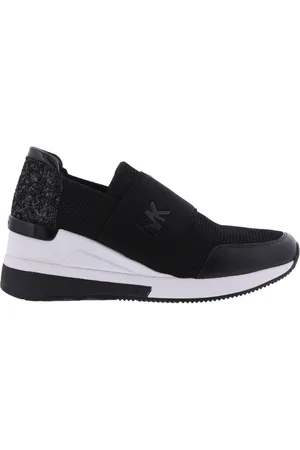 Michael Kors Sko, Dame, Sort, 40 EU, Uld, Stilede Sneakers