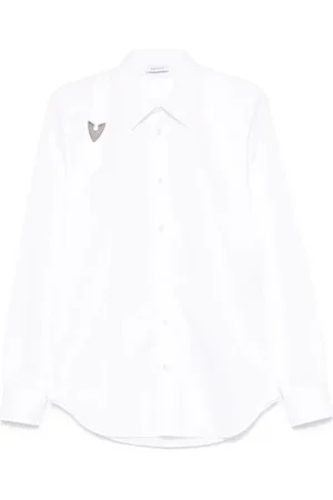 Alexander McQueen Skjorte, Herre, Hvid, L, Opticalwhite Skjorte til Mænd
