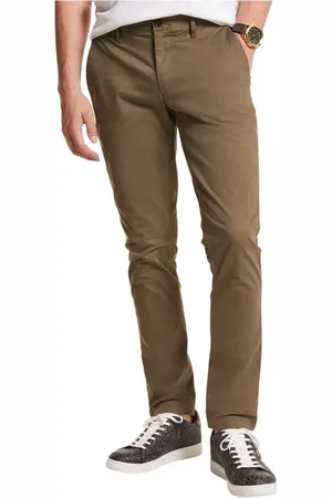 Michael Kors Bukser, Herre, Brun, W30 L32, Bomuld, Skinny Chinos