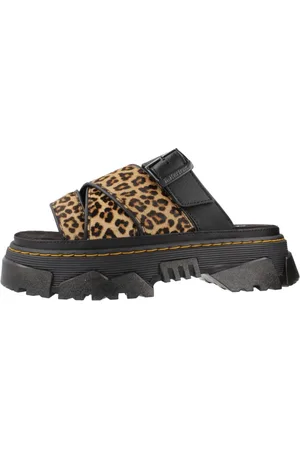Dr. Martens Sko, Dame, Flerfarvet, 37 EU, Klassiske Sliders til hverdagsbrug