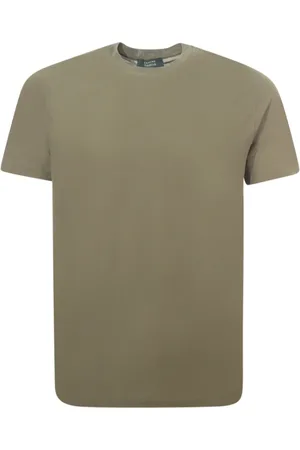 ZANONE Top, Herre, Grøn, XL, Bomuld, Grøn Slim Fit Bomuld T-shirt