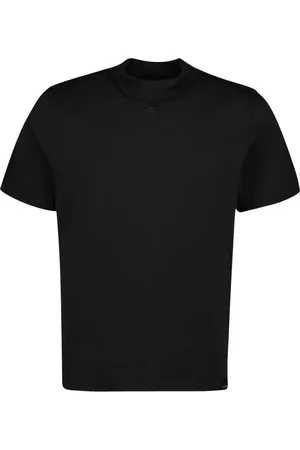 Courrèges Top, Herre, Sort, S, Bomuld, Sort vulkan T-shirt Efterår-Vinter 2024