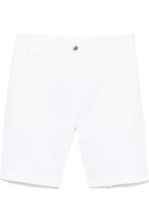 PT Torino Shorts, Herre, Hvid, L, Uld, Hvide Shorts til Stilfuldt Look