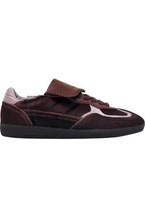 ALOHAS Sko, Dame, Rød, 35 EU, Læder, Tb.490 Club Soft Burgundy Læder Sneakers