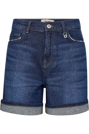 Mos Mosh Shorts, Dame, Blå, W28, Denim, Blå Denim Shorts & Knickers