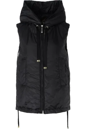 Max Mara Jakke, Dame, Sort, M, Uld, Greengo Sort Polstret Vest