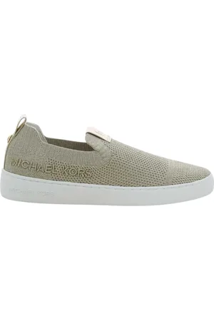 Michael Kors Sko, Dame, Grå, 38 EU, Polyester, Juno Knit Slip ON