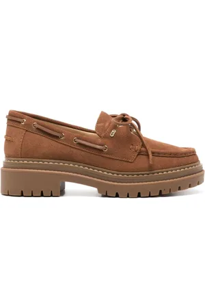 Michael Kors Sko, Dame, Brun, 37 1/2 EU, Læder, Cameron Loafer