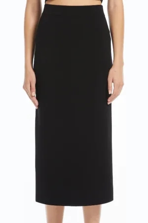 Max Mara Nederdel, Dame, Sort, S, Sort Pure Nederdel
