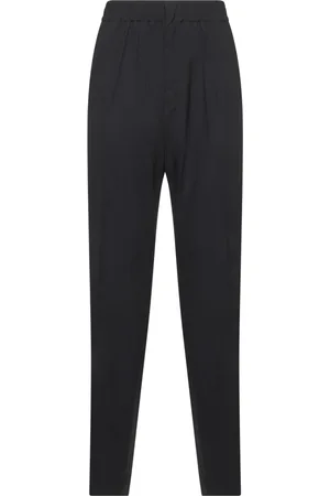 Bottega Veneta Bukser, Herre, Blå, XL, Uld, Blå Uld Straight Leg Bukser