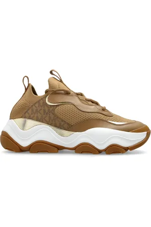 Michael Kors Sko, Dame, Brun, 37 EU, Tyl, Atlas Sneakers
